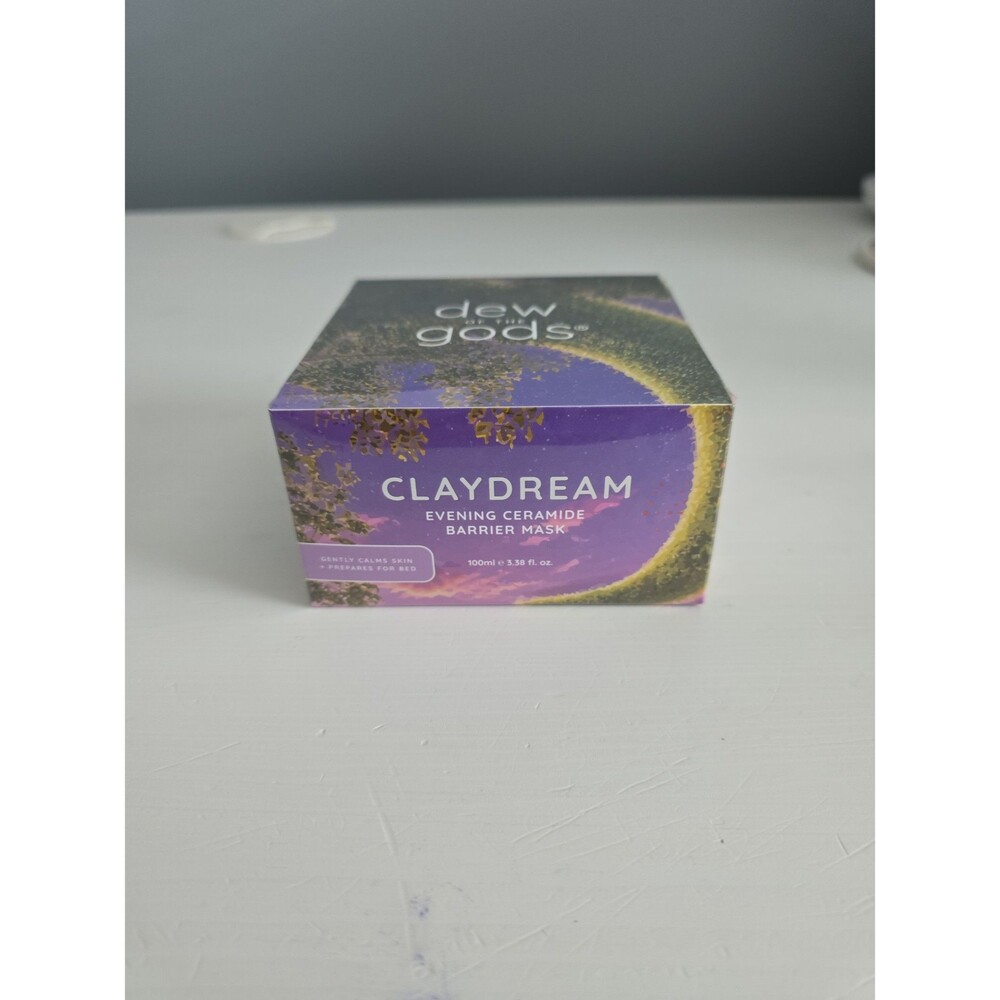 Dew of the Gods CLAYDREAM Hydrating Face Clay Mask NEW Full Size